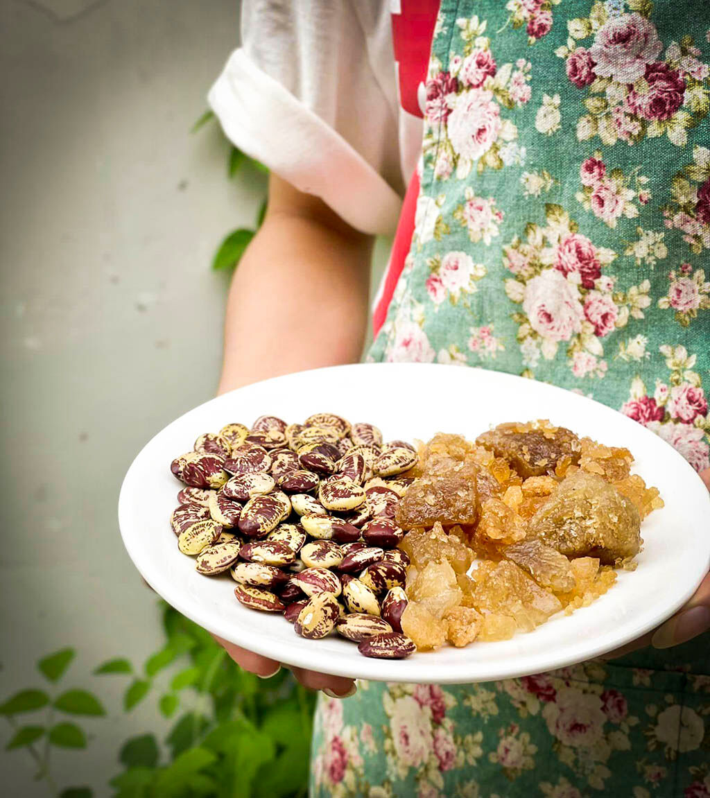 Source sustainable ingredients for chè đậu ngự